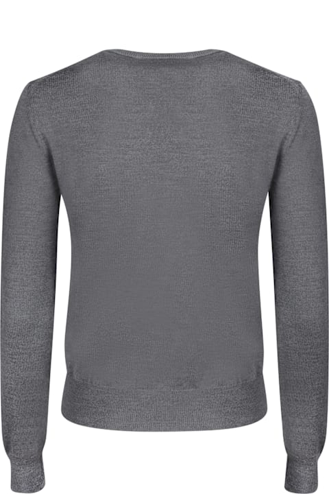 Prada Sweaters for Women Prada Dark Grey Wool Sweater