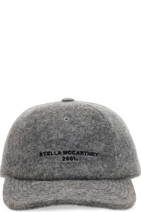 Stella McCartney Hats for Women Stella McCartney Baseball Hat With Logo Embroidery