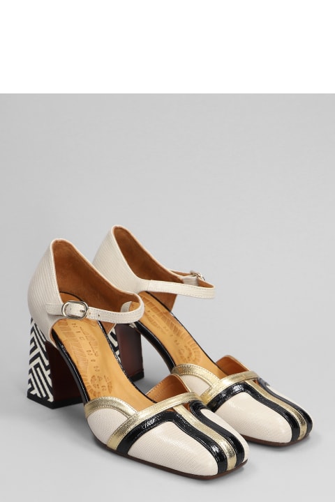 Chie Mihara Shoes for Women Chie Mihara Olali Pumps In Beige Leather