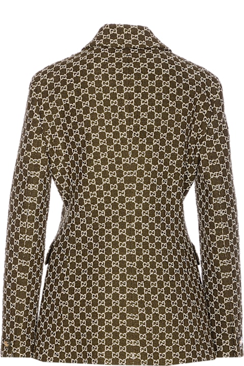 Homeware Gucci Gg Logo Boucle' Jacket