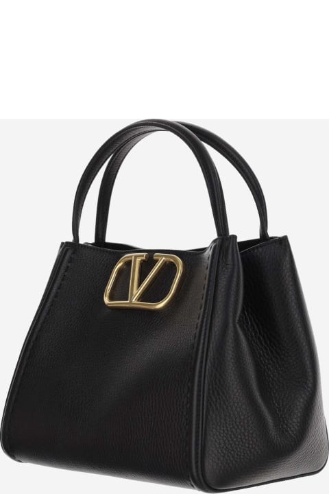 Fashion for Women Valentino Garavani Valentino Garavani Alltime Medium Handbag In Garnet Calfskin
