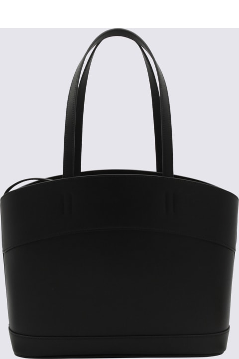 Ferragamo Totes for Women Ferragamo Black Leather Charming Tote Bag