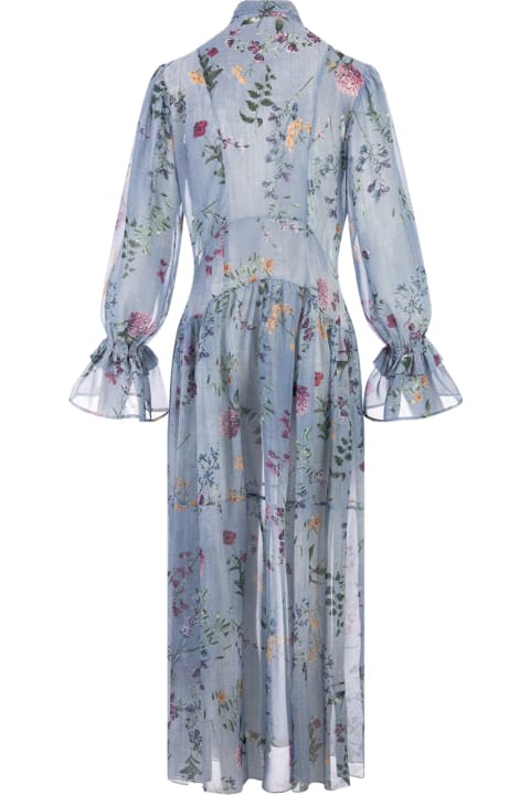 ウィメンズ新着アイテム Ermanno Scervino Floral Print Shirt Dress