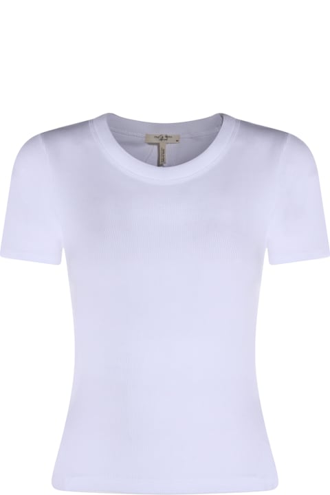 Rag & Bone لـ Men Rag & Bone White Cotton T-shirt
