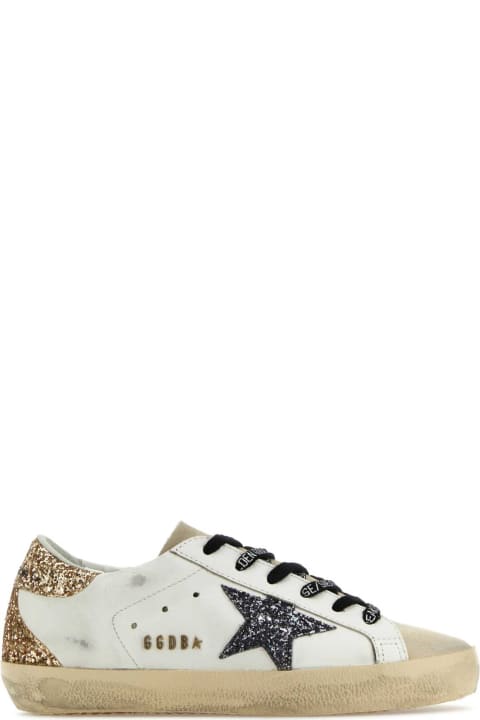 Fashion for Women Golden Goose Multicolor Leather Superstar Sneakers