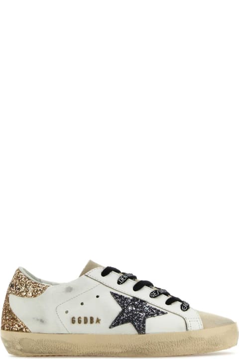 Golden Goose Multicolor Leather Superstar Sneakers