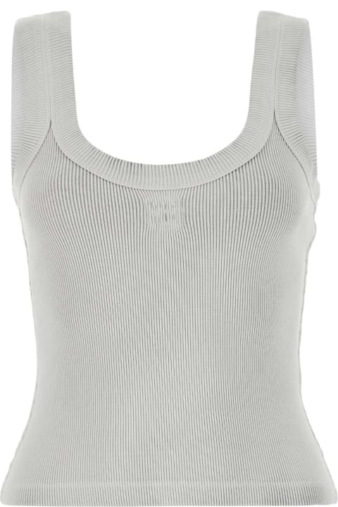 T by Alexander Wang for Men T by Alexander Wang Chalk Stretch Cotton Tank Top