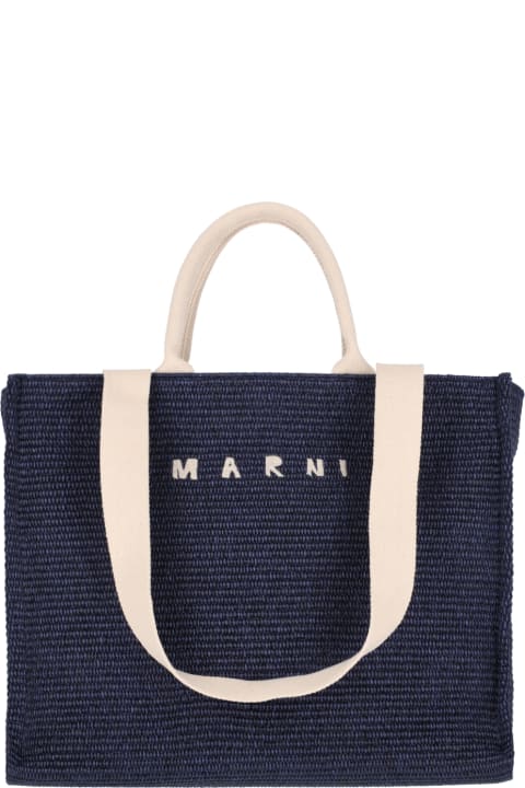 Marni Bags for Women Marni Large Logo Tote Bag