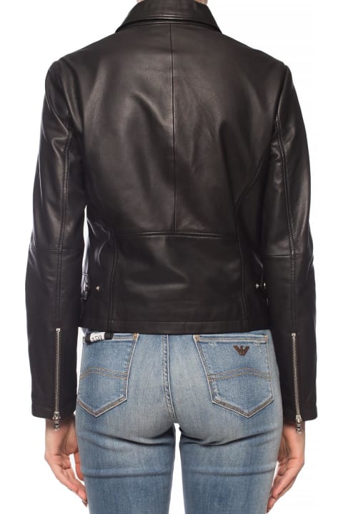 Giorgio Armani Coats & Jackets for Women Giorgio Armani Leather Jacket
