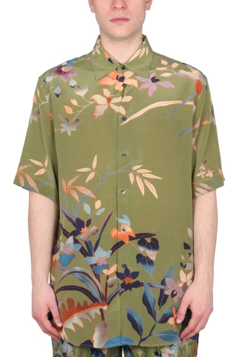 أدوات منزلية Etro Flower Print Shirt