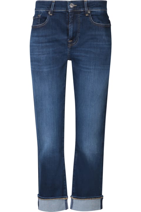 Fashion for Women 7 For All Mankind Illusion Cropped Jeans