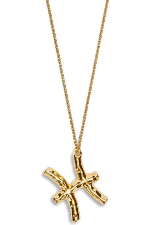 Jil Sander Necklaces for Women Jil Sander Pisces Zodiac Necklace