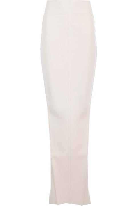 Homeware Rick Owens Knit Fitted Long Skirt