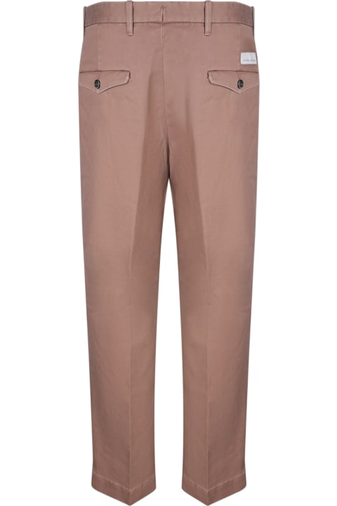 Fashion for Men Nine in the Morning Brown Wide Drill Trousers By Nine In The Morning