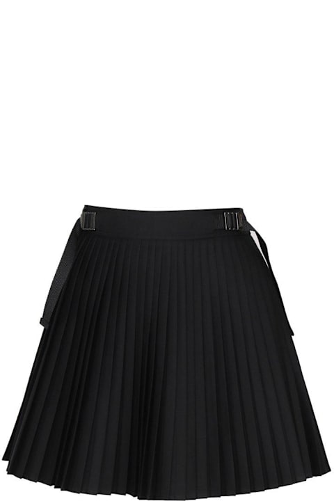 Skirts for Women Christian Dior Logo Engraved Pleated Mini Skirt