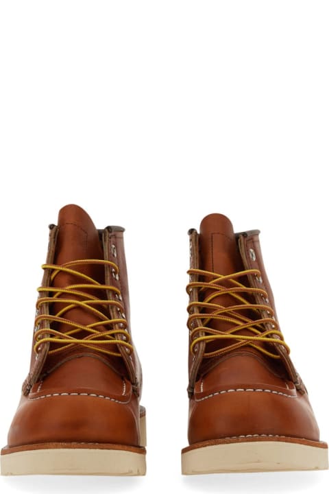 Boots for Men Red Wing Moc Toe Boot