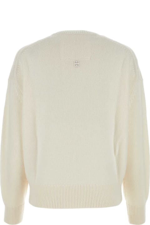 Givenchy Sale for Women Givenchy Ivory Cashmere Sweater