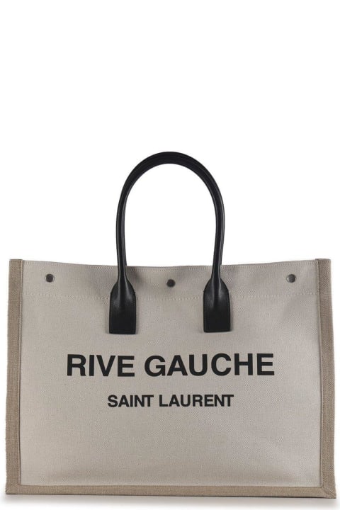 Rive Gauche Printed Tote Bag