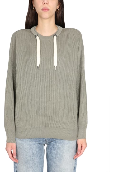 Fleeces & Tracksuits for Women Brunello Cucinelli Sweatshirt With Drawstring