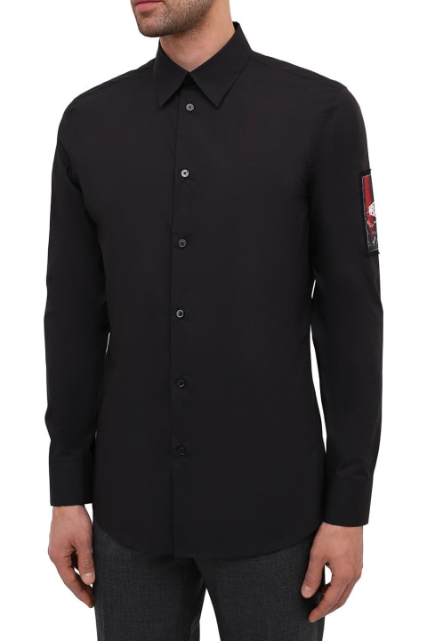 Givenchy Clothing for Men Givenchy Patch Logo Shirt