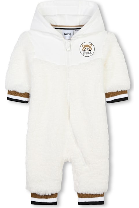 Bodysuits & Sets for Baby Girls Hugo Boss Tutina Con Logo