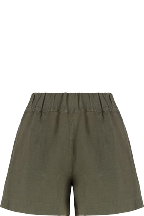 120% Lino Clothing for Women 120% Lino Linen Shorts
