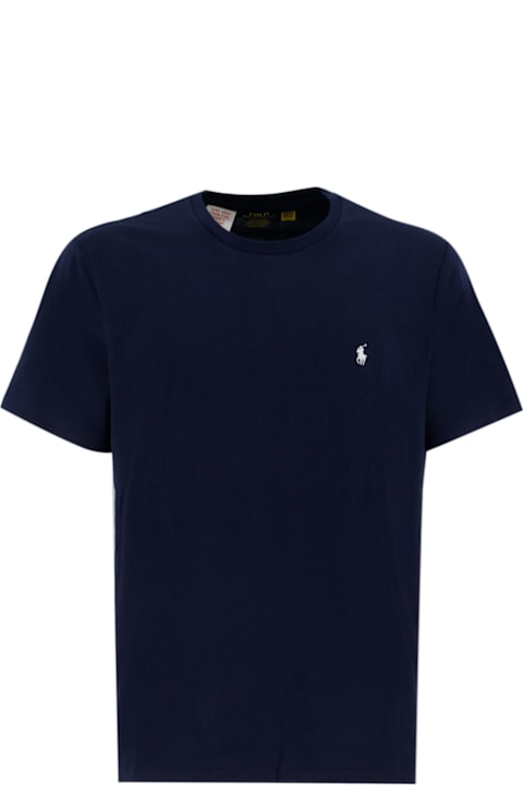 Homeware Ralph Lauren Logo Embroidered Crewneck T-shirt