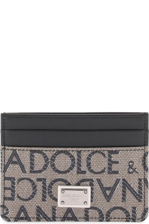 Dolce & Gabbana Wallets for Men Dolce & Gabbana Leather Card Holder