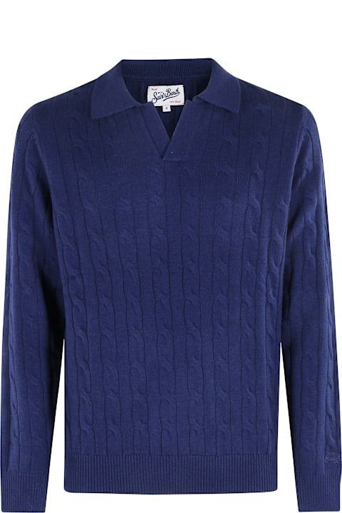 Homeware MC2 Saint Barth Wool Polo Sweater