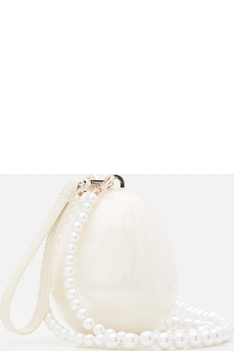 Fashion for Women Simone Rocha Pearl Micro Egg Crossbody Bag