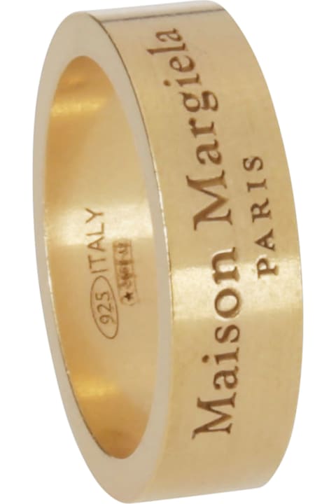 Jewelry Sale for Men Maison Margiela Logo Ring