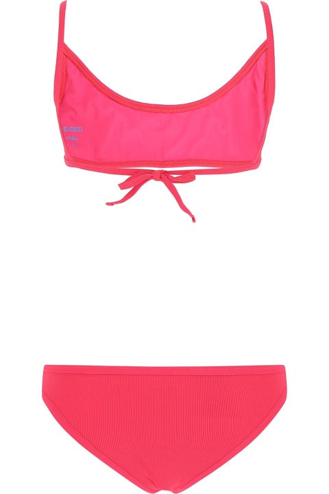 The Attico for Women The Attico Fuchsia Stretch Nylon Bikini