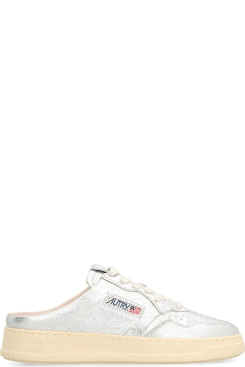 Autry Sneakers for Women Autry Medalist Leather Slides
