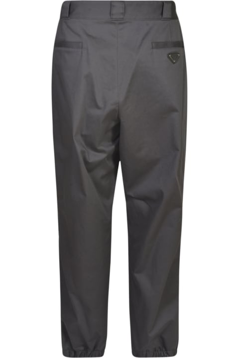 Prada Clothing for Men Prada Rear Logo Plaque Trousers