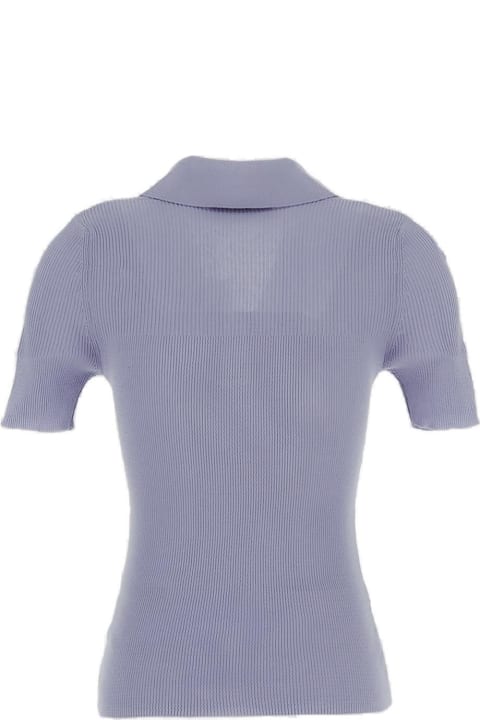 Vivienne Westwood Topwear for Women Vivienne Westwood Marina Knitted Polo Shirt