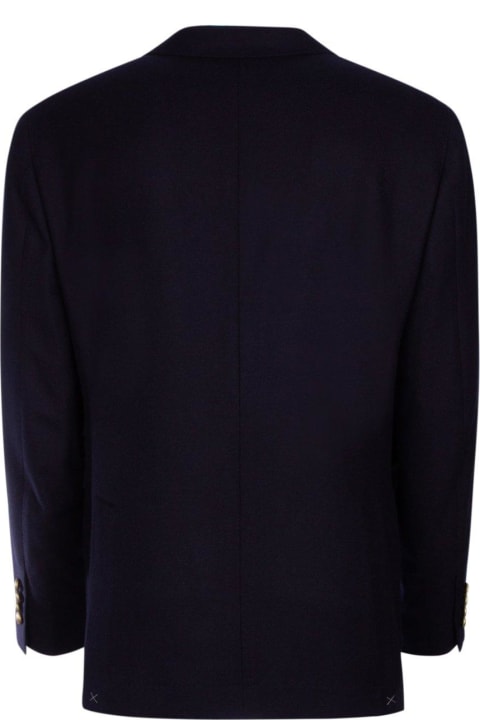 Brunello Cucinelli Clothing for Men Brunello Cucinelli Buttoned Tailored Blazer
