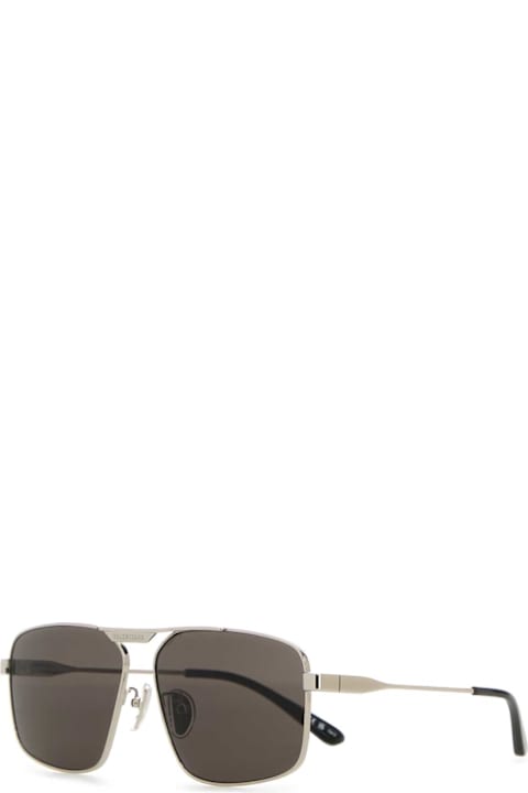 Balenciaga Eyewear for Women Balenciaga Silver Metal Sunglasses