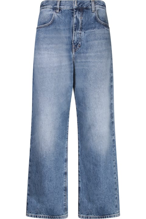 Givenchy Clothing for Men Givenchy Straight Dark Blue Jeans