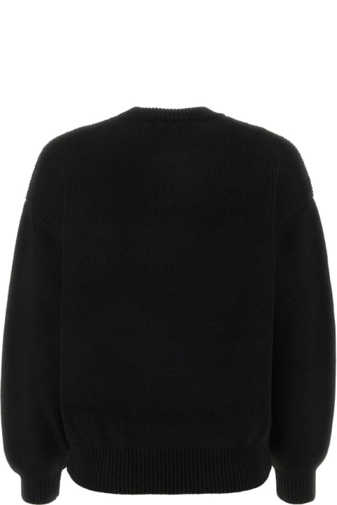 ウィメンズ新着アイテム T by Alexander Wang Black Acrylic Blend Sweater