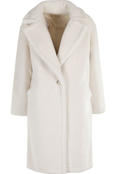 MICHAEL Michael Kors Coats & Jackets for Women MICHAEL Michael Kors Oversized Teddy Shearling Coat