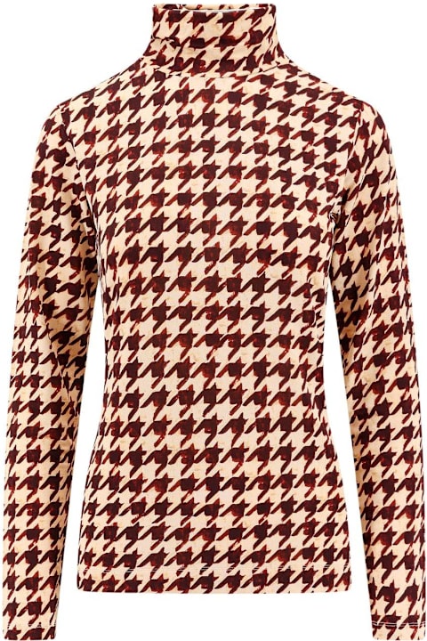 Dries Van Noten for Women Dries Van Noten Pattern-printed Turtleneck Top