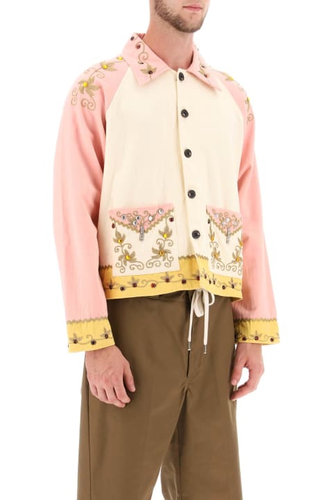 Embroidered Cotton Jacket