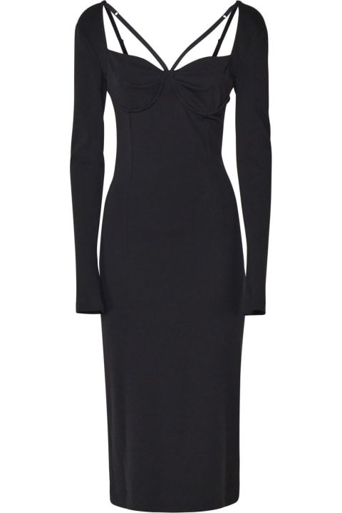 Dolce & Gabbana Dresses for Women Dolce & Gabbana Jersey Milano Rib Calf-length Dress