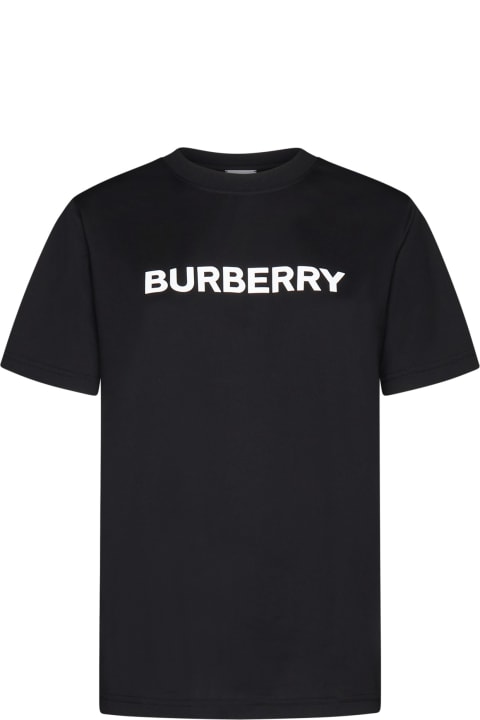 Burberry Sale for Women Burberry Logo Printed Crewneck T-shirt