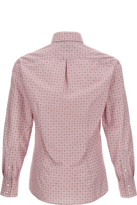 メンズのQuiet Luxury Brunello Cucinelli Micro Patterned Shirt