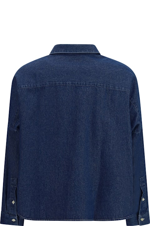 Deperlu for Men Deperlu Cotton And Linen Blend Shirt