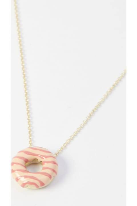 Donut Ice Glazed Diamonds Necklace