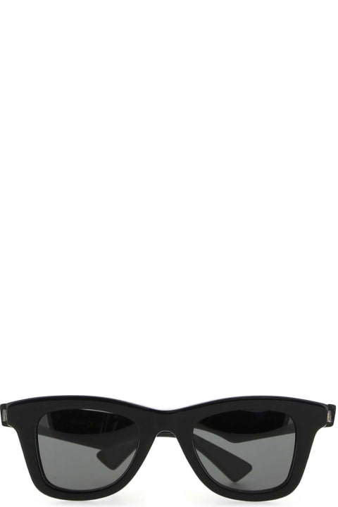 Bottega Veneta for Women Bottega Veneta Black Acetate Classic Sunglasses