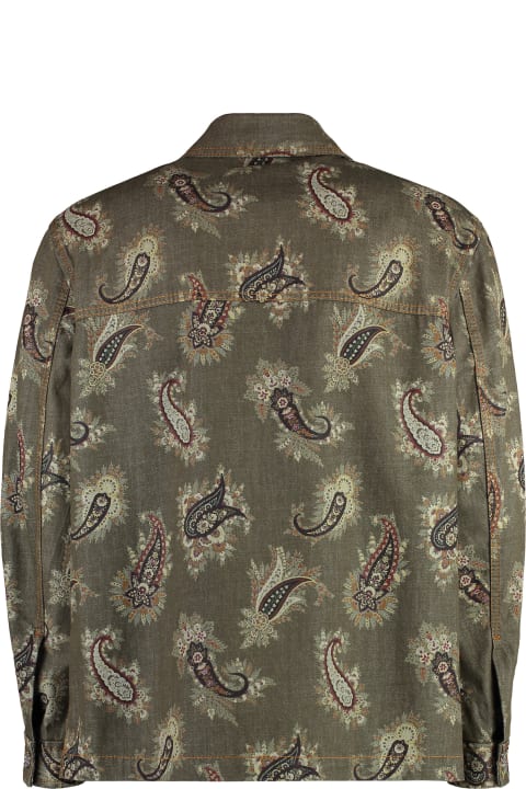 Etro Coats & Jackets for Men Etro Jacquard Cotton Jacket