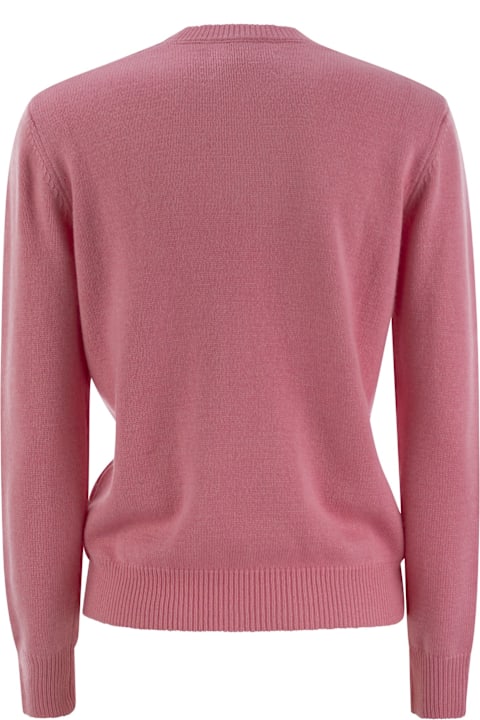 MC2 Saint Barth Clothing for Women MC2 Saint Barth Wool-blend Jumper With Embroidery
